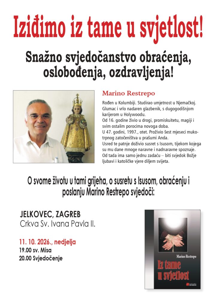 MARINO RESTREPO- NAJAVA GOSTOVANJA U JELKOVCU